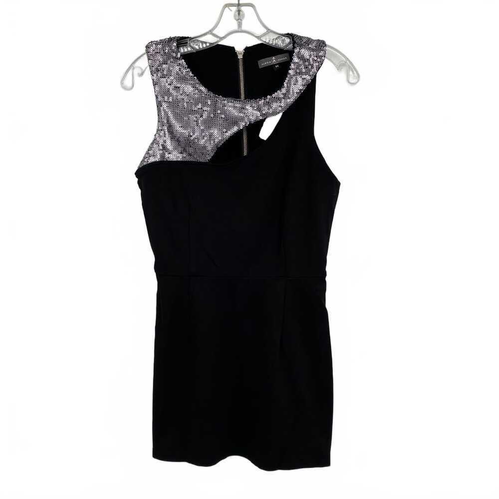 Alexia Admor Black Cutout Sequin Mini Dress | Women’s M